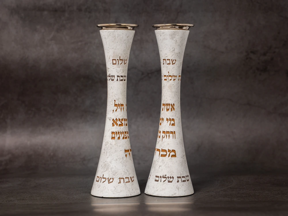 זוג פמוטים פולימר מהדורים