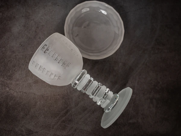 גביע קידוש קריסטל מט מהודר